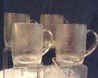 Coca-Cola Mugs Glass 8 oz  4" Set of 4 1997 Original USA $15.99