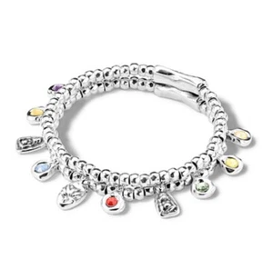 PULSERA UNOde50 DOBLE VITALIDAD PLATA PUL1983MCLMTL0L TALLA 17-18,5cm - Imagen 1 de 3