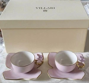 Juego de pares de platillos taza mariposa VILLARI - Imagen 1 de 5