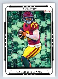 Caleb Williams 2023 SAGE Artistry #32 USC Trojans Rookie RC - Imagen 1 de 2