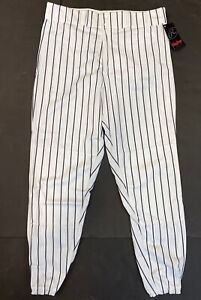 Rawlings WKBSCPRO White/Black Pinstripe Baseball Pants Adult