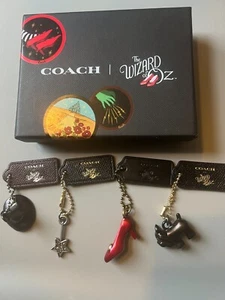 Coach x Wizard of Oz Charms, Hang Tags, Bag Tags NEW RARE - Picture 1 of 6