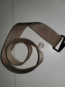Duty Tan Belt Nylon Metal Small Belt Hook Loop Secured Tru-Spec 5 Star Gea - New