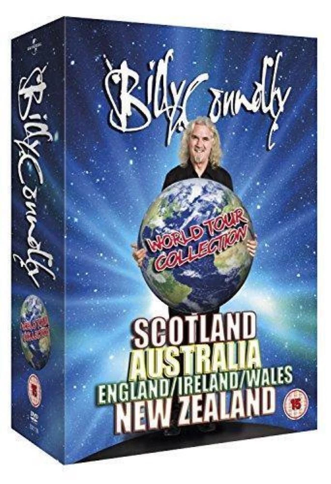 Billy Connolly World Tour Collection DVD Comedy (2010) Billy Connolly New - Image 1 of 1