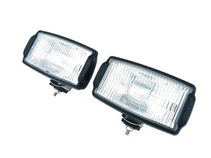 2x Nebelscheinwerfer 12V 24V H3 Nebellicht Zusatzscheinwerfer LKW mit Glühbirnen - Bild 1 von 13