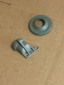 KAWASAKI H1 500 OIL PUMP LEVER COVER AND DISTIBUTOR ROTOR COVER 1969-71 - Picture 1 of 3