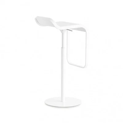 Lapalma Lem Barhocker - weiß lackiert, höhenverstellbar 66 - 79cm - Retoure - Bild 1 von 4