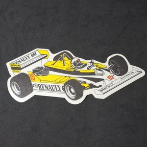 Renault Elf F1 Sticker Adesivo Anni 80 Vintage 16 Cm  - Picture 1 of 2