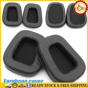 1 paire de coussinets d\'oreille en mousse pour Logitech G633 G933 (cuir protéin - Afbeelding 1 van 12