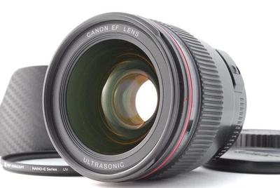 [Como nuevo con capucha] Lente AF gran angular Canon EF 35 mm F1,4 L USM de Japón Foto 1 de 4