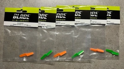 6 - Blade Tail Rotors Blade mCP  X/2 RC Micro Helicopter 6 Total Tail Rotors! - Image 1 of 4