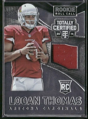 Logan Thomas 2014 Totally Certified Rookie Roll Call Jerseys #RRC-LT Cardinals - Image 1 of 2