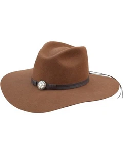 Silverado Women's Scarlett Crushable Felt Western Fashion Hat - SCARLETT - PECAN - Picture 1 of 1