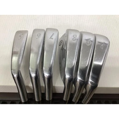 Miura MB-5005 Iron Set 6pcs 5-PW Dynamic Gold 120 X100 (Face Rust) - Image 1 of 4