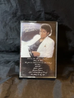 Michael Jackson Thriller Cassette Epic Records 1982 - Image 1 of 3