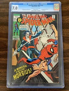 Amazing Spider-Man #101 (1971) (1st Morbius Appearance) CGC Graded 7.0 (FN/VF) - Picture 1 of 2