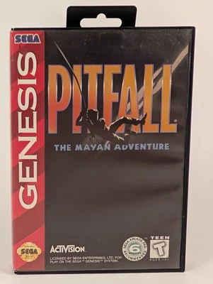 Pitfall: The Mayan Adventure (Sega Genesis, 1994)➡️CIB Complete - Tested 🎮 - Image 1 of 4
