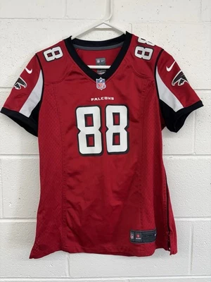 Atlanta Falcons #88 Tony Gonzalez Red On Field Jersey Size Medium Youth Nike - Image 1 of 4