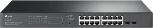TP-Link TL-SG2218P 16-portowy gigabitowy inteligentny zarządzany przełącznik PoE Nowy!!! - Zdjęcie 1 z 1