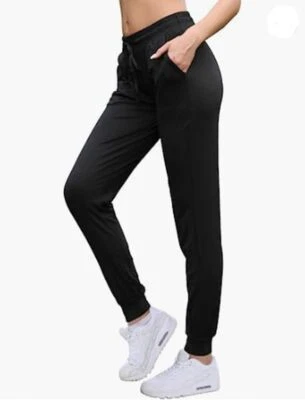 Women's Super Stretchy Comfort Jogger Sweatpants with Drawstring/Pockets - Image 1 of 4
