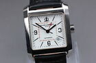 Exc+5* Baume & Mercier Hampton 65561 White Automatic Date Men's Watch From JAPAN