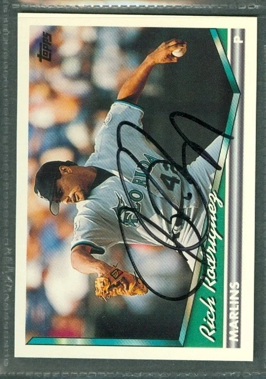Rich Rodriguez Baseball Auto 1994 Topps '94 Signature Autograph Signed Card #312 - Image 1 of 1