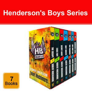 Henderson's Boys Book Series 1-7 Complete Collection Box Set by Robert Muchamore