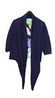 Kaliko Womens Cardigan Uk 16 Purple Linen With Silk Viscose Cardigan