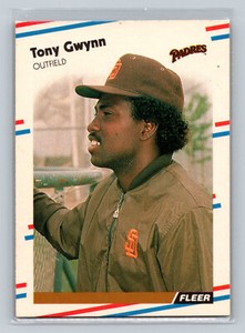 1988 FLEER GLOSSY #585 TONY GWYNN