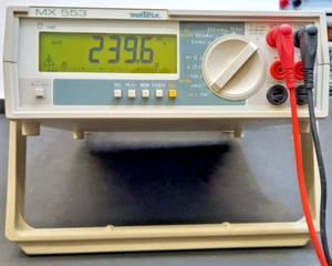 TISCHMULTIMETER METRIX MX 553 TRMS 50000PTS - Bild 1 von 8