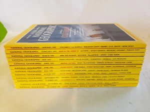 National Geographic Magazine 1992 Complete Year - Picture 1 of 3