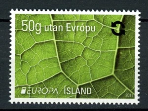 Island - 2011 postfrisch Briefmarke Europa Blatt #1231 - Bild 1 von 1