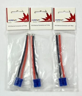 Dynamite EC3 Device Connector with 4 inch Wire Set of 3 - Image 1 of 4