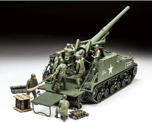 Pistola autopropulsada TAMIYA 1/35 Militar No.351 Ejército de Estados Unidos 155 mm M40 35351 Japón - Imagen 1 de 5