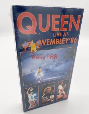 New Sealed Queen VHS Live at Wembley 86 - Freddie mercury - Image 1 of 4