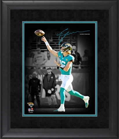 Trevor Lawrence Jacksonville Jaguars Framed 11" x 14" Spotlight Cover