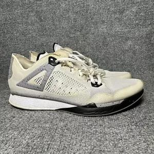 Jordan 89 Racer White Cement Men’s Size 10.5 Athletic Running Shoes AQ3747-100 - Picture 1 of 10