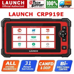 2025 LAUNCH X431 CRP919E OBD2 Car Diagnostic Scanner Bi-directional All System - Picture 1 of 12
