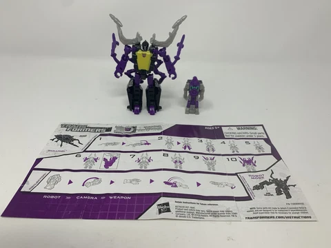 Transformers Generations Thrilling 30 Skrapnel and Reflector Cover