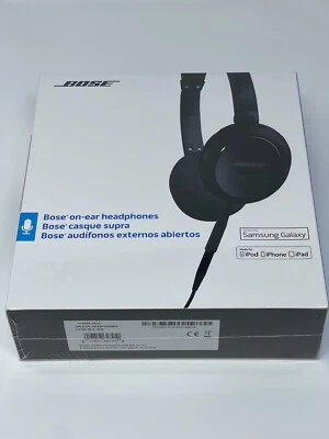Bose On-Ear OE Wired Headphones 715594-0010 Headset Black Samsung iPod iPhone BN - Image 1 of 4