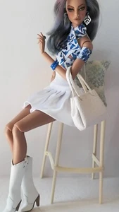  Sommer Mode Top, nur Rock! Passend für Barbie, fr, nuface, Puppe nicht enthalten!  - Bild 1 von 9