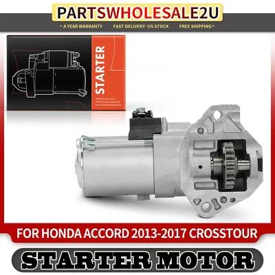 Nuevo motor de arranque para Honda Accord 2013-2017 Crosstour 2013-2015 Acura RLX 3,5 L Foto 1 de 4