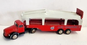 TEKNO DENMARK vintage VOLVO Auto Transport Trailer Rare truck - Picture 1 of 11