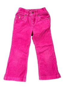 Ralph Lauren Children's Girls Corduroy Pants Pink Size 5 Flared - Picture 1 of 4