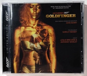 James Bond Soundtrack GOLDFINGER CD 60th Anniversary LE 5000 EXPANDED EDITION - Picture 1 of 3