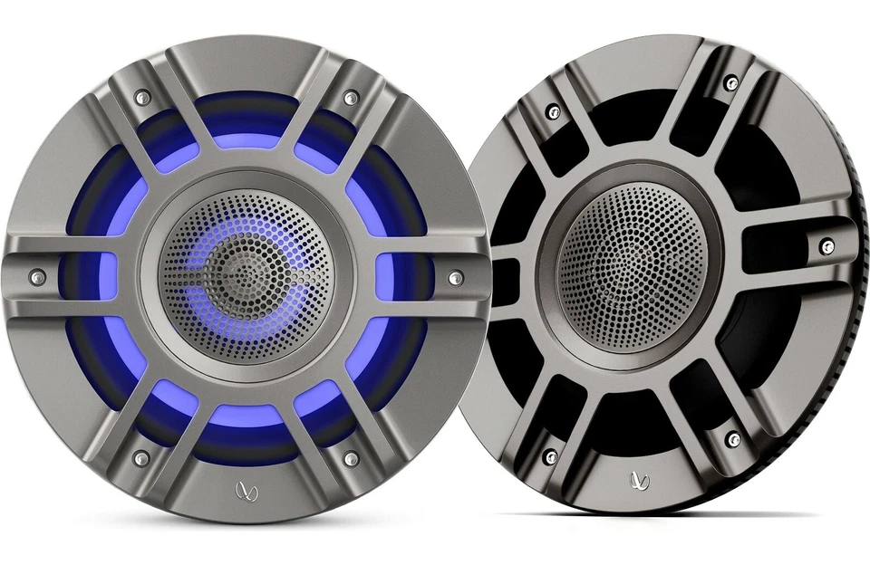 НОВЫЕ морские динамики Infinity Kappa 8135M 8 дюймов 3 направления со встроенным светодиодом RGB  - Изображение 1 из 1