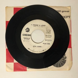 ETTA JAMES  “I FOUND A LOVE”  CHESS RECORDS 1972 SOUL WLP PROMO 45rpm - Picture 1 of 3