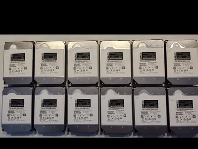 12 Stück - HGST HUH72121AL5204, 12TB SAS-3 Enterprise Harddisk 7,2 k/min - TOP ! - Image 1 of 2