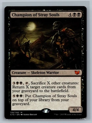 Magic The Gathering Commander 2015 Champion of Stray Souls #119/342 MTG TCG CCG - Image 1 of 2