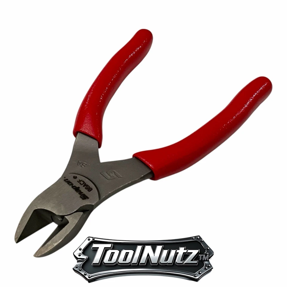 Snap-on 86ACF 6" Vectoredge Diagonal Cutter Red Good Shape